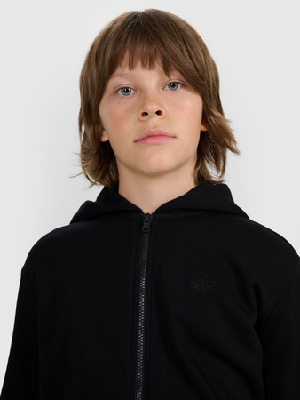 Bluza dresowa chłopięca rozpinana z kapture 4F 4FJWMM00TSWSM1859-20S