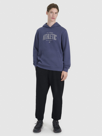 Bluza dresowa nierozpinana z kapturem męska 4F 4FRSS25TSWSM2201-22S