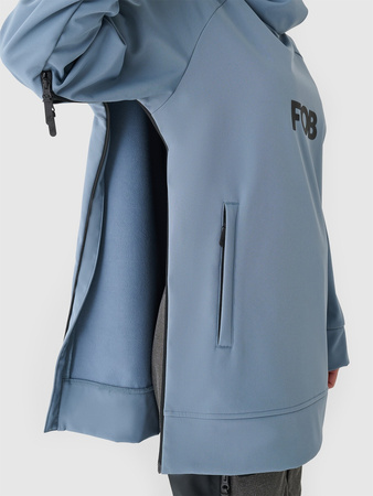 Bluza snowboardowa z softshellu membrana 5000 damska 4F 4FWAW24TSOFF289-32S