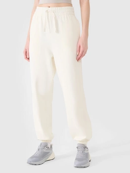 Spodnie dresowe joggery damskie 4F 4FWSS25TTROF0994-11S