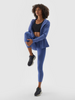 Legginsy treningowe 7/8 z wysokim stanem damskie 4F 4FWAW24TFTIF276-31S