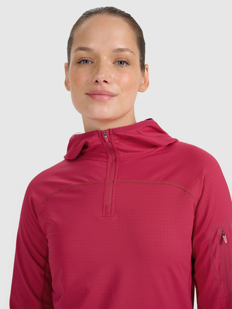 Bluza trekkingowa regular szybkoschnąca damska 4F 4FWAW25TFSWF591-53S