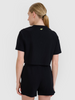 Damski t-shirt crop top 4F 4FWSS25TTSHF1977-20S