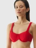 Góra od bikini damska 4F 4FWSS24UBKTF042-62S