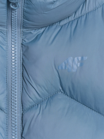 Bezrękawnik puchowy z wypełnieniem syntetycznym chłopięcy 4F 4FJRAW25TVJAM325-32S