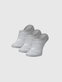 Skarpety casual stopki męskie (ZESTAW 3 szt.) 4F 4FWMM00USOCM477-27M