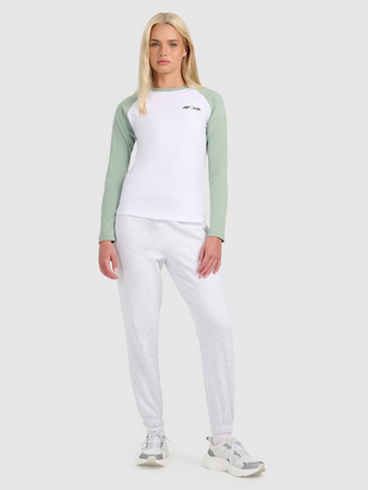 Longsleeve regular damski 4F 4FWAW25TLONF579-42S