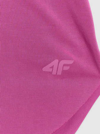 T-shirt oversize z modalem damski 4F 4FRAW25TTSHF3283-54S