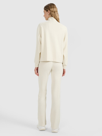 Spodnie dresowe z prostymi nogawkami z modalem damskie 4F 4FRAW25TTROF1646-12S