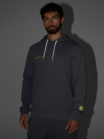 Bluza dresowa nierozpinana z kapturem męska 4F 4FRAW25TSWSM2458-23S