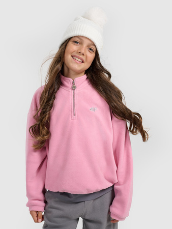 Polar oversize 4FWarm ze stójką dziewczęcy 4F 4FJRAW25TFLEF441-54S