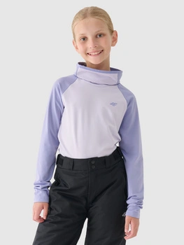 Bielizna termiczna ocieplana (góra) dziecięca 4F Junior 4FJRAW24UBRUU108-52S