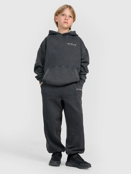 Spodnie dresowe joggery chłopięce 4F 4FJRAW25TTROM1528-22S