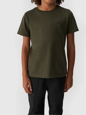 T-shirt gładki chłopięcy 4F