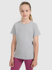 T-shirt gładki dziewczęcy 4F 4FJWMM00TTSHF2332-25M