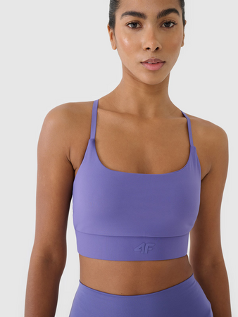 Biustonosz treningowy z niskim wsparciem 4F 4FWSS25USBAF181-32S