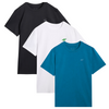 T-shirt męski (ZESTAW KOSZULEK 3 SZT.) 4F 4FWSS25TTSHM3965-93S