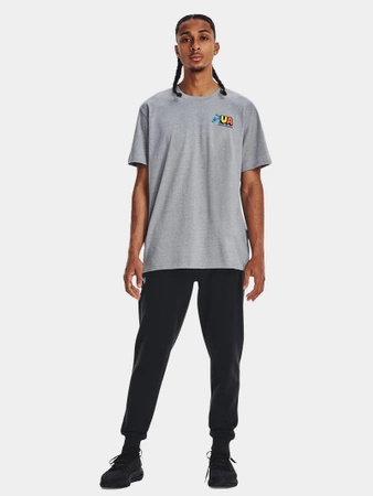 Spodnie dresowe męskie joggery Under Armour Rival Fleece 1379774-001