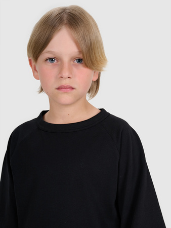 T-shirt oversize gładki chłopięcy 4F 4FJWAW25TTSHM2411-20S