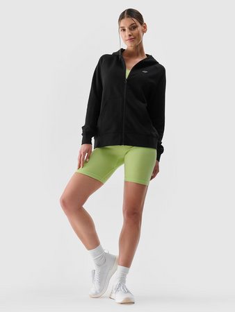 Bluza dresowa rozpinana z kapturem damska 4F 4FWMM00TSWSF1763-20S