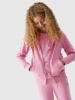 Bluza dresowa rozpinana z kapturem dziewczęca 4F Junior