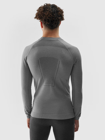 Bielizna termoaktywna bezszwowa (góra) męska 4F 4FWAW24USEAM174-25M