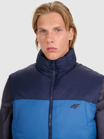 Bezrękawnik puchowy z wypełnieniem syntetycznym męski 4F 4FWAW25TVJAM229-030S