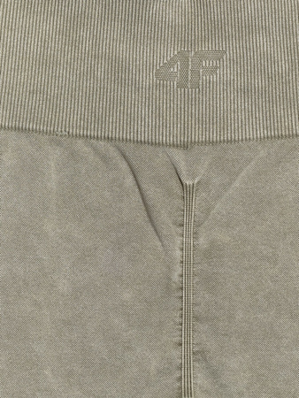 Legginsy do jogi i pilatesu bezszwowe damskie 4F 4FWAW25TFTIF407-41A