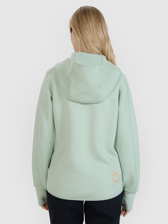 Bluza dresowa rozpinana z kapturem damska 4F 4FWSS25TSWSF1561-47S