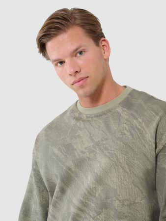 Bluza męska dresowa nierozpinana bez kaptura 4F 4FWSS25TSWSM1582-44A