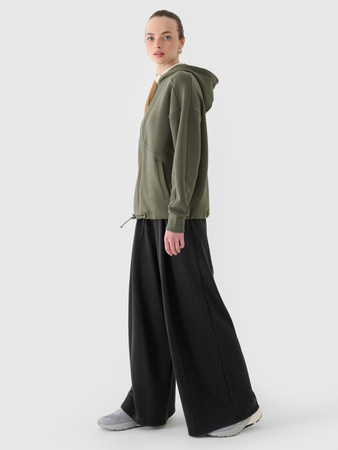 Bluza dresowa rozpinana z kapturem damska 4F 4FRAW24TSWSF2055-43S