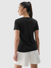 T-shirt regular z nadrukiem damski 4F 4FRSS24TTSHF2547-20S