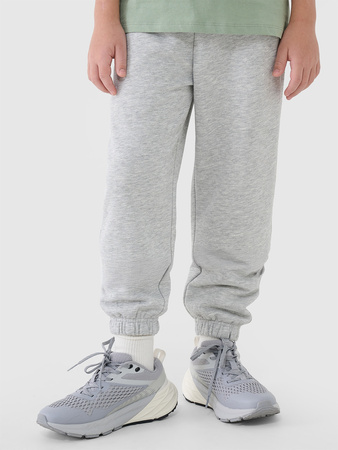 Spodnie dresowe joggery chłopięce 4F 4FJWMM00TTROM1188-25M
