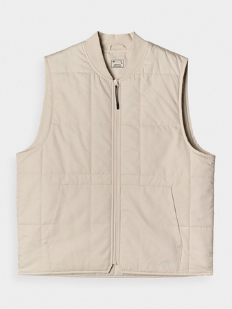 Bezrękawnik puchowy ze stójką męski 4F 4FRAW24TVESM171-12S