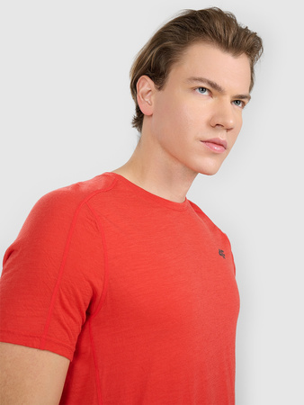 Koszulka trekkingowa z wełną merino męska 4F 4FWAW25TFTSM1526-62S