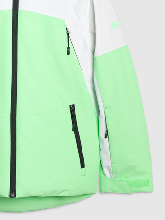 Kurtka narciarska membrana 8000 dziewczęca 4F 4FJRAW25TTJAF1037-42N