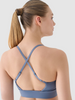 Biustonosz treningowy z niskim wsparciem 4F 4FWAW24USBAF138-32S