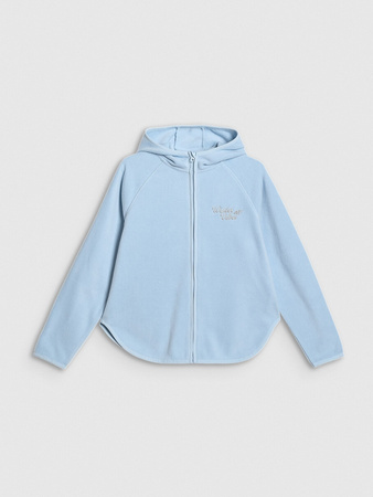 Polar loose z kapturem dziewczęcy 4F 4FJRAW25TFLEF444-33S