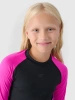 Bielizna termoaktywna drapana (góra) dziewczęca 4F Junior 4FJWAW24UBRUF067-55S