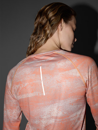 Longsleeve rowerowy szybkoschnący damski 4F 4FWSS25TFLOF344-70A