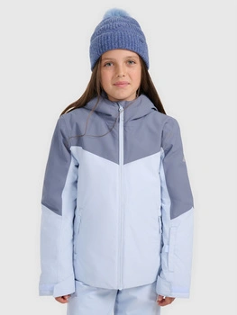Kurtka narciarska membrana 5000 dziewczęca 4F 4FJRAW25TTJAF1034-52S