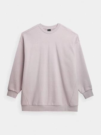 Bluza dresowa nierozpinana bez kaptura damska 4F 4FAW23TSWSF0764-56S