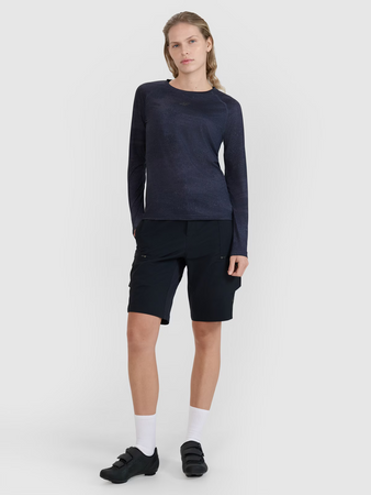 Longsleeve rowerowy szybkoschnący damski 4F 4FWSS25TFLOF344-20A