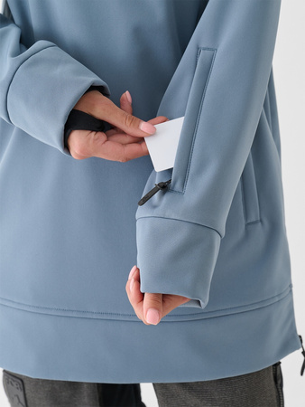 Bluza snowboardowa z softshellu membrana 5000 damska 4F 4FWAW24TSOFF289-32S