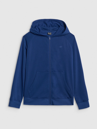 Bluza dresowa rozpinana z kapturem damska 4F 4FWMM00TSWSF1763-031S