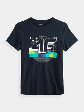 T-shirt chłopięcy 4F 4FJWSS25TTSHM3051-20S