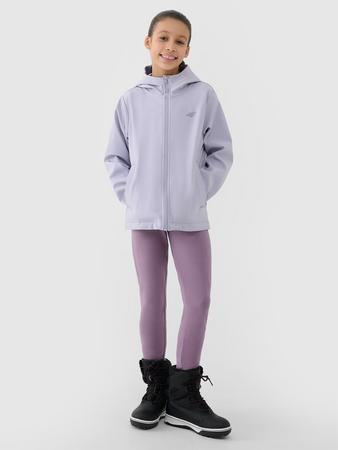 Kurtka dziewczęca softshell wiatroodporna NeoDry 5000 4FJWSS25TSOFF305-27S