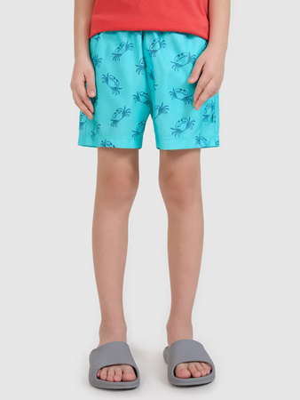 Spodenki plażowe boardshorty chłopięce 4F 4FJWSS25UBDSM121-47A