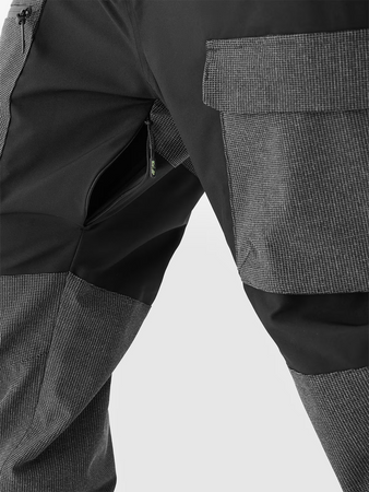 Spodnie snowboardowe z szelkami membrana 10000 męskie 4F 4FWAW24TFTRM627-20S