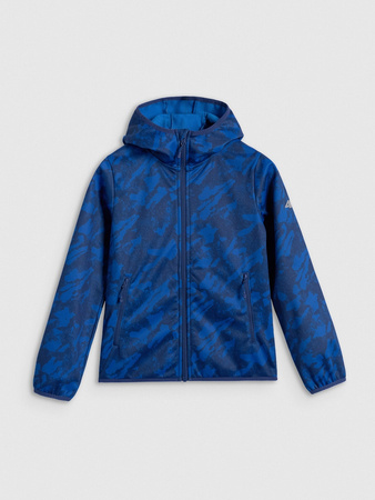 Kurtka softshell wiatroodporna membrana 5000 chłopięca 4F 4FJRAW25TSOFM508-90A
